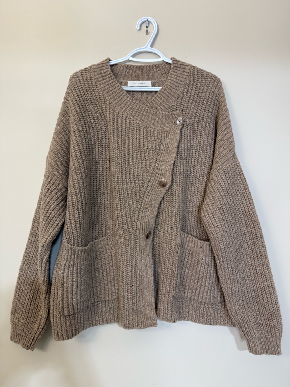 MONICA CORDERA Chunky Wool Cardigan (see measurements) - Picture 7 of 16